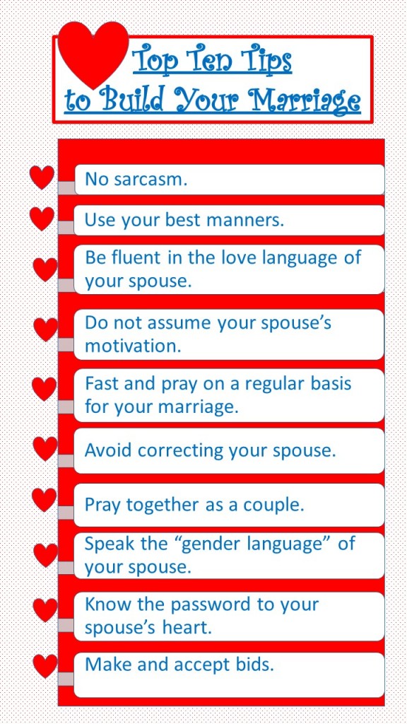 top 10 tips for marriage